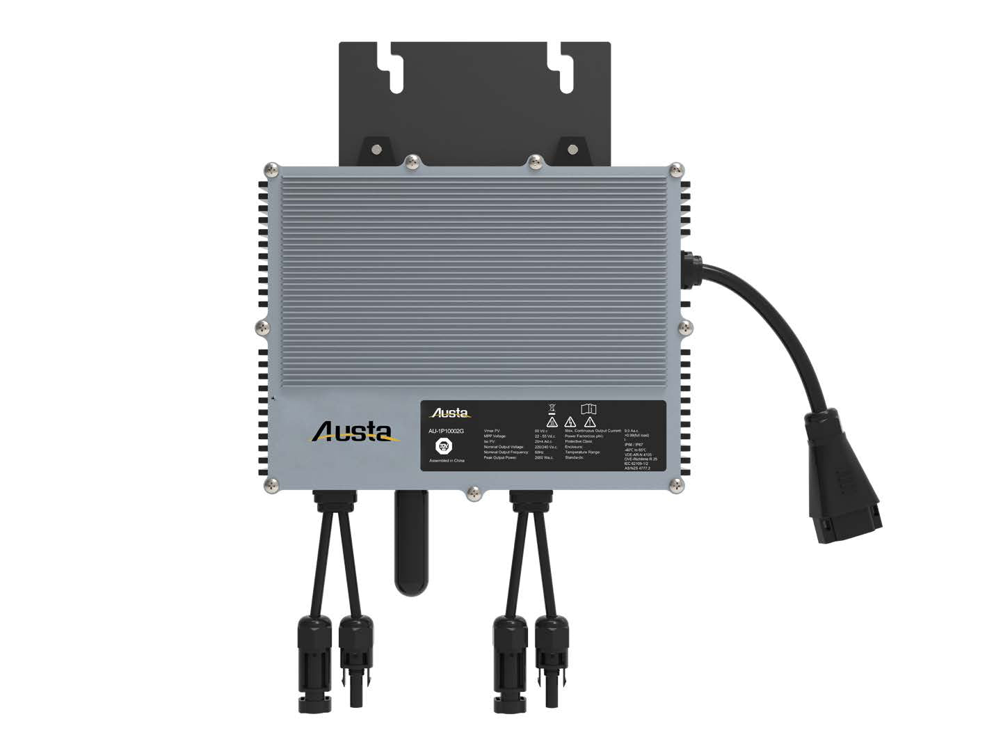 Ningbo Austa Solar Tech Co., Ltd - Wechselrichter - AU-1P10002G-208/240-US/AU-1P10002G-230-EU AU-1P10002G-230-EU - Art. 50396