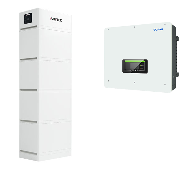 AXITEC + SOFAR Solarspeicher AXISTORAGE LI SV2 13.5 + HYD 15KTL-3PH HYBRID-WR