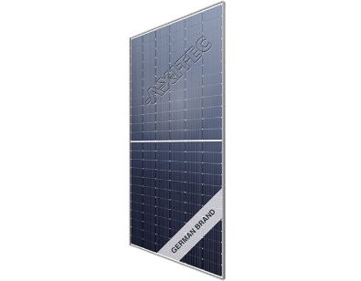 AXITEC Solarmodule AXIPREMIUM XXL HC AC-540MH/144V MC4 STECKBAR, RAHMEN SILBER, FRONT WEISS