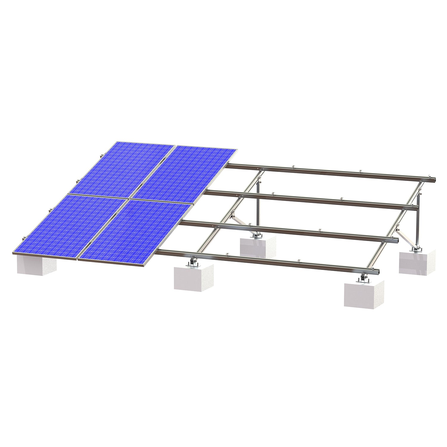 Alumsolar PV Engineering Co., Ltd. - Montagesysteme - Adjustable Roof Solar Mounting System AJS0001 - Art. 7644