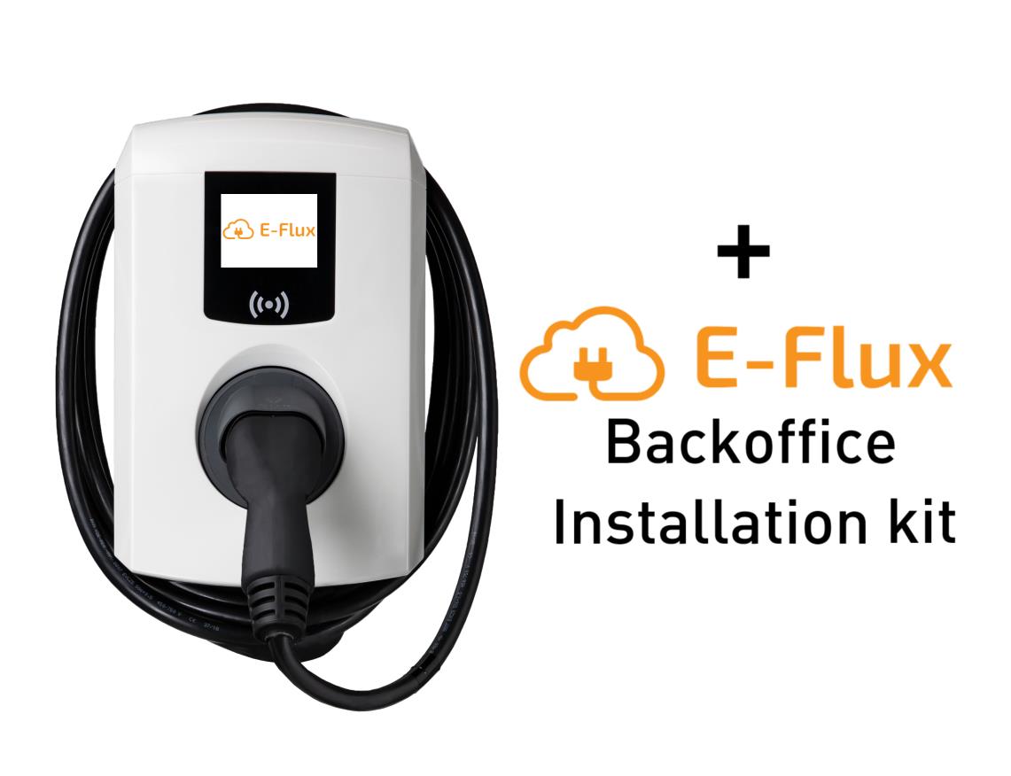 Alfen Eve Single Pro-line 3PH inkl. 7,5m T2-Kabel mit E-Flux-Backoffice