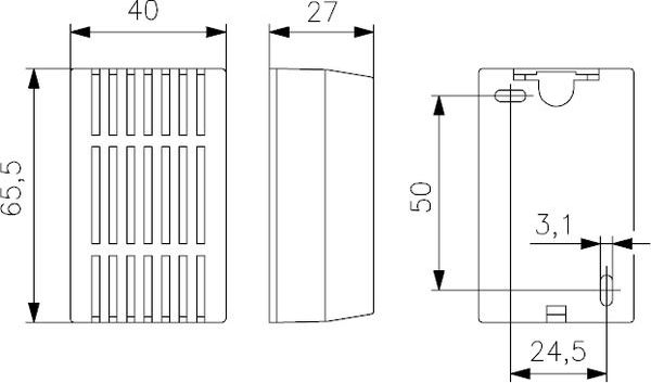 Alre Saunafühler Ersatz für Saunatherm / Hygrotherm VU