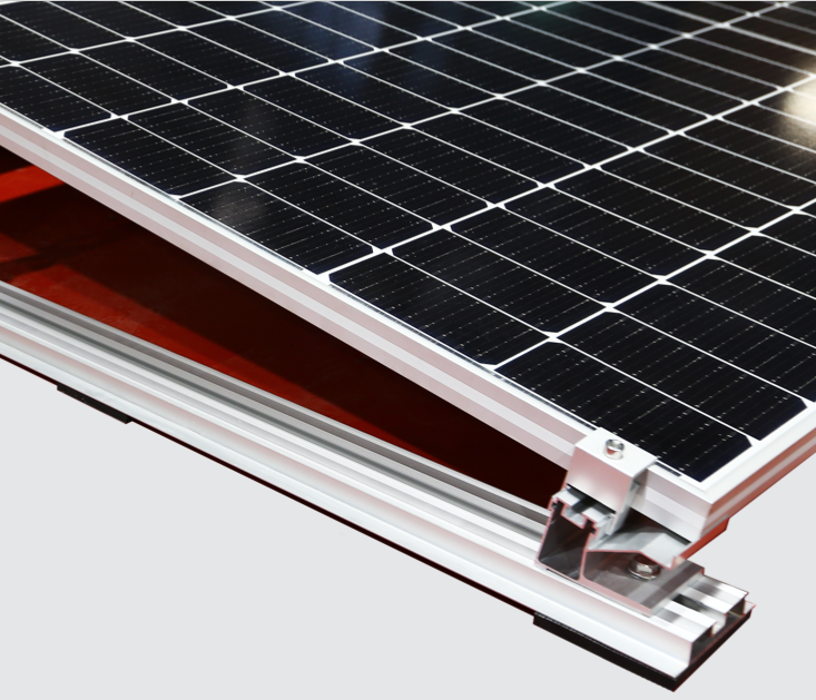 Pespa Alumin - Montagesysteme - Aluminium Mounting Structure for East-West PV P... East-West PV Panels "2" - Art. 9596