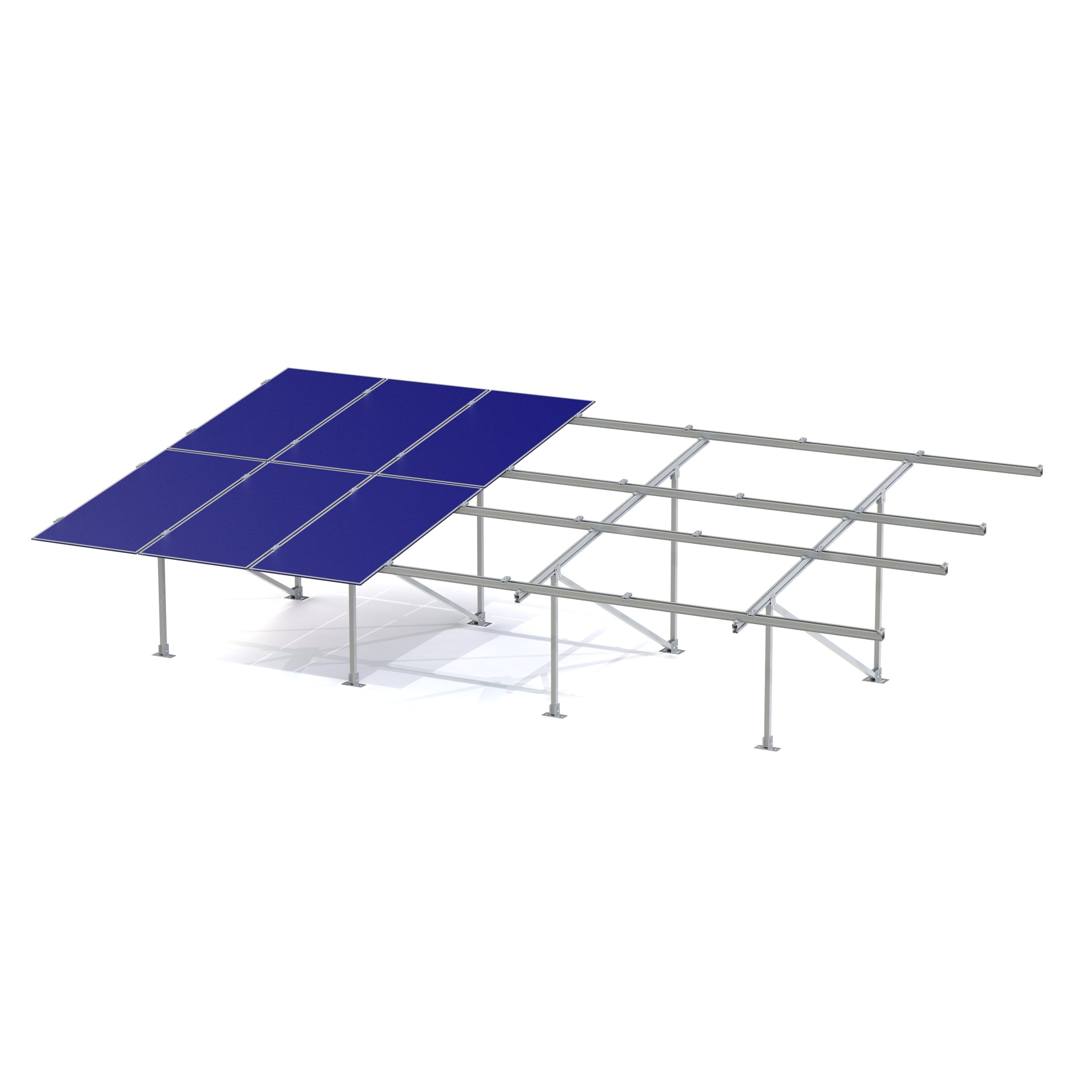 Alumsolar PV Engineering Co., Ltd. - Montagesysteme - Aluminum Ground Solar Mounting System ASG001 - Art. 5708