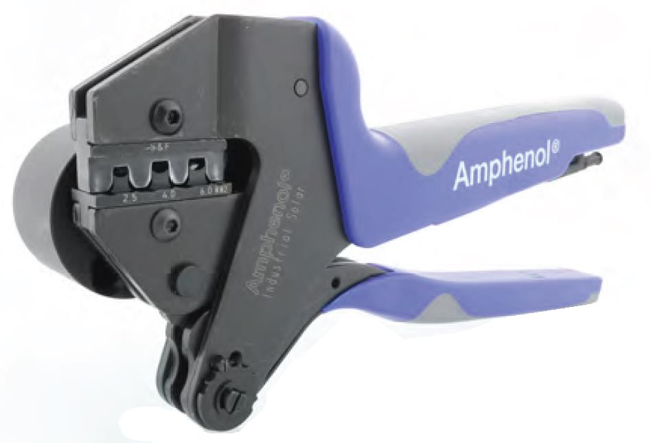Amphenol - Crimpzange für H4 UTX-Steckverbinder Inkl. Lokalisierer