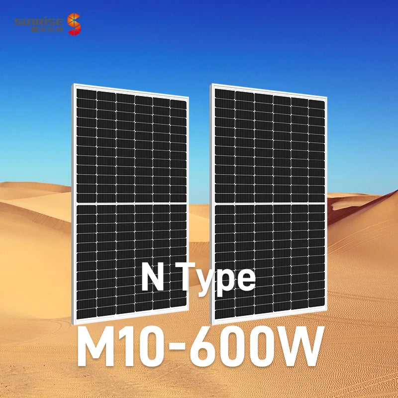 Sunrise Energy Co., Ltd. - Solarmodul - Aquaman Series TOPCon 575-600W SR-72M595NHLPro - Art. 227703
