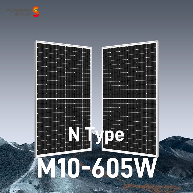 Sunrise Energy Co., Ltd. - Solarmodul - Aquaman Series TOPCon 585-605W SR-72M590NHLPro - Art. 217334