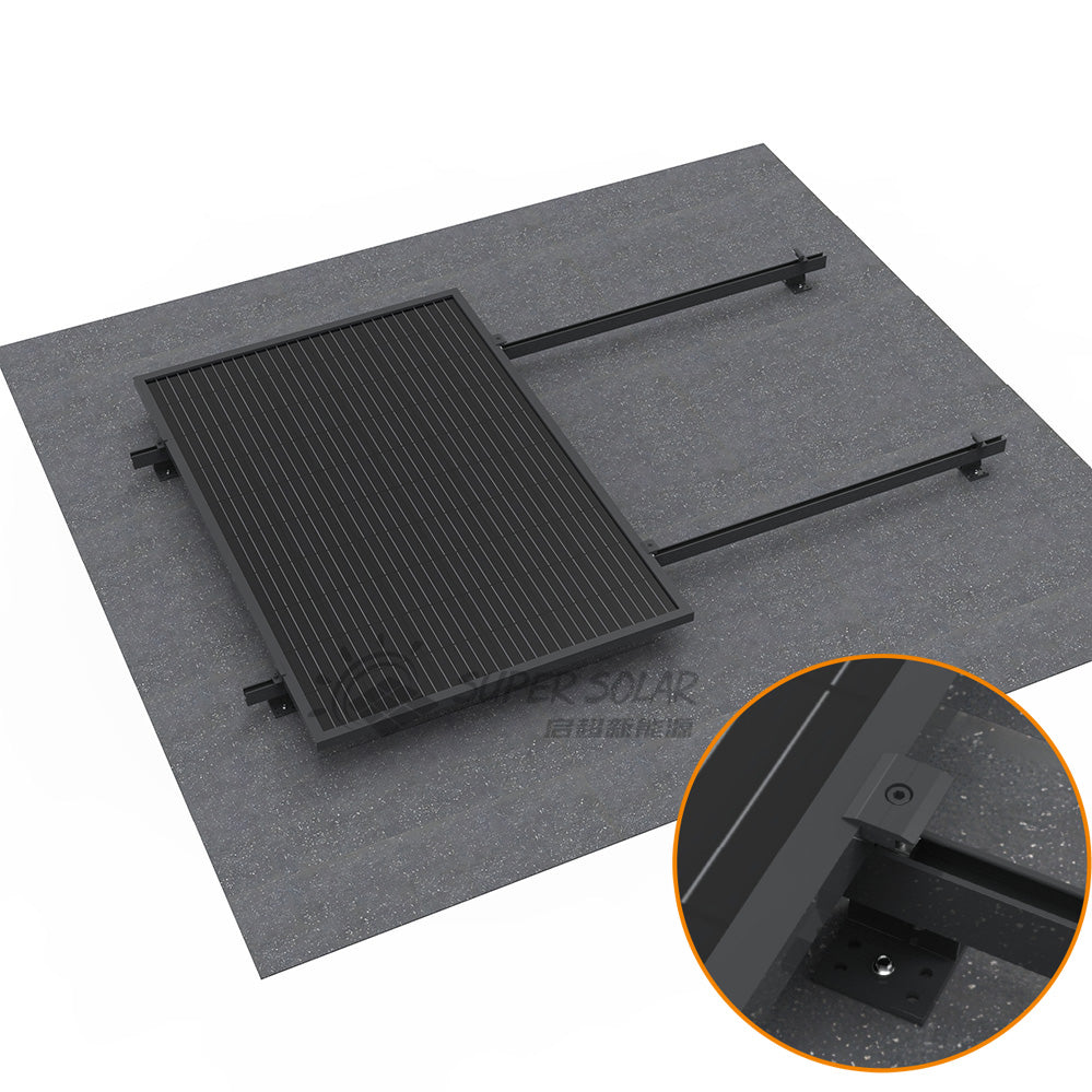 Fujian Super Solar Energy Technology Co., Ltd. - Montagesysteme - Asphalt Shingle Roof Mounting Asphalt Shingle Roof Mounting - Art. 10030