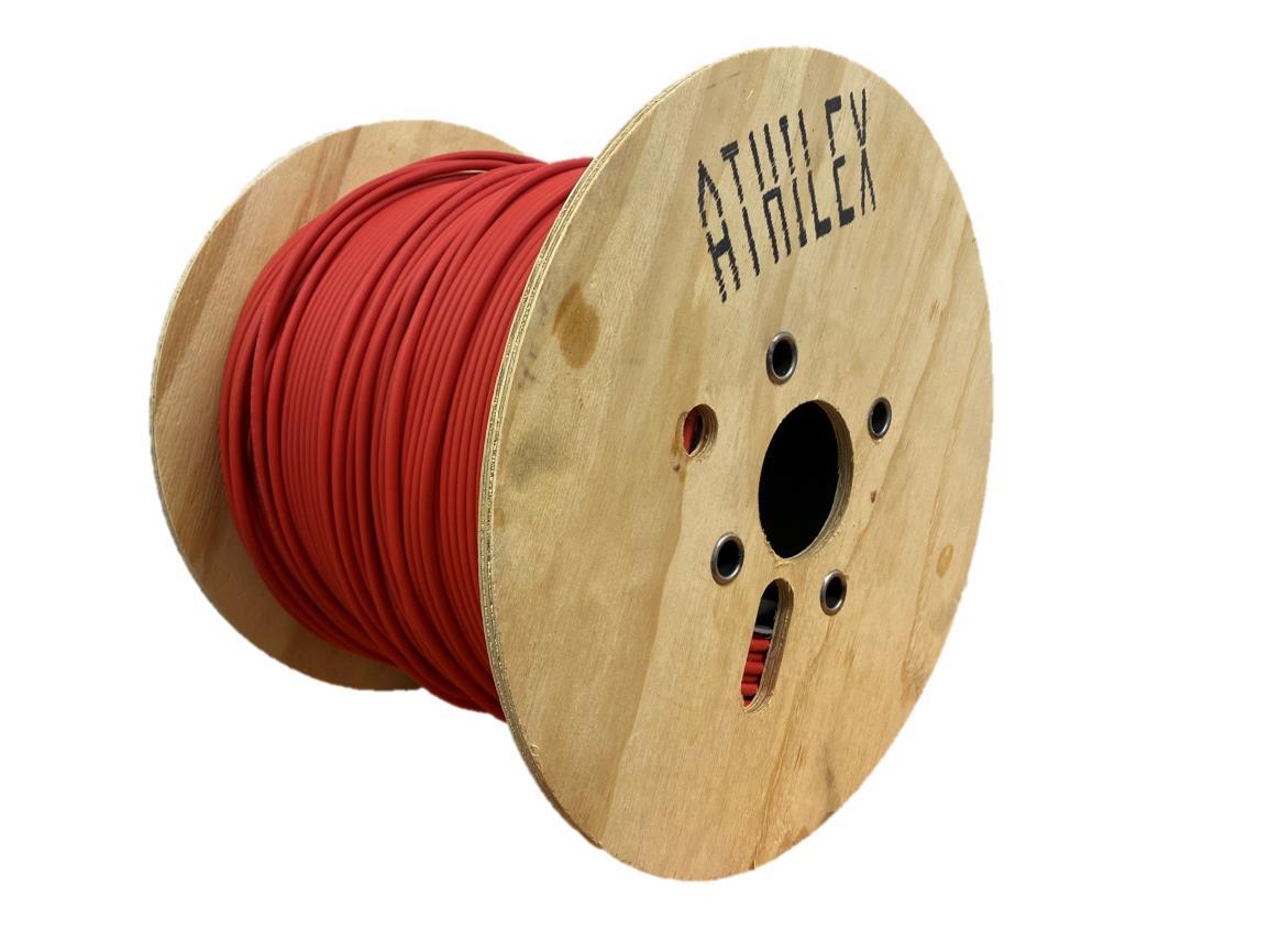 Athilex - Solarkabel 4.0mm2 H1Z2Z2-K Rot - Cca - 500Mtr