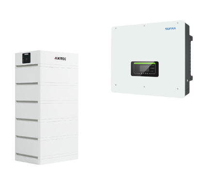 Axitec + SOFAR AXIstorage LI SV1 16.9 + HYD 20KTL-3PH
High Voltage Lithium-Ion Batteriespeichersyst