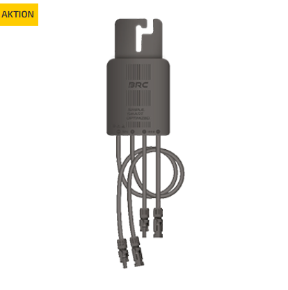 BRC Solar 110x Power Optimizer M600-M
Kabel Ein: 0,15m, Aus: 1,2m, MC4 