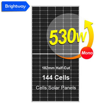 Yangzhou Brightway International Impex Co., Ltd. - Solarmodul - BRI 530~550 M10-144HB 540 - Art. 191138