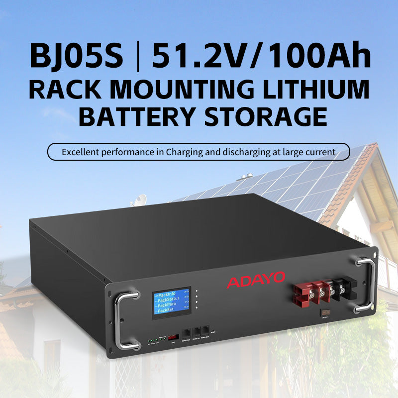 Huizhou Foryou Optoelectronics Technology Co., Ltd. (Adayo) - Speicher - BU05S 51.2V/100Ah Rack Mounting Lithium Battery BU05S - Art. 32101
