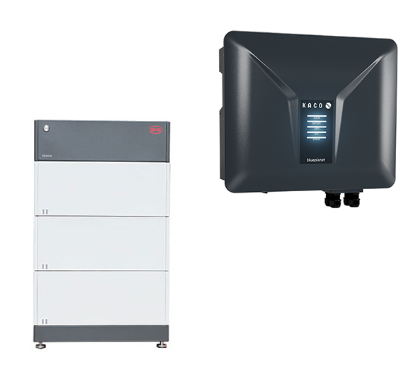 BYD + Kaco B-Box HVM 8.3 + blueplanet hybrid 8.0 NH3-M3 HV-Speichersystem, 8,28 kWh nutzbar, 3-phasig 