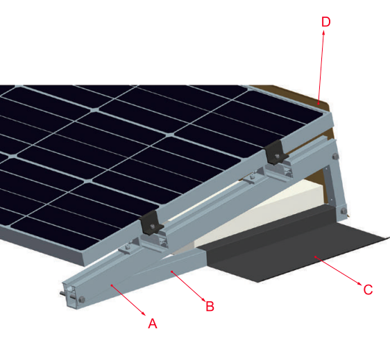 Jiangsu Evergreen Solar New Energy Technology Co., Ltd. - Montagesysteme - Ballast Mounting System Ballast Mounting System - Art. 8918