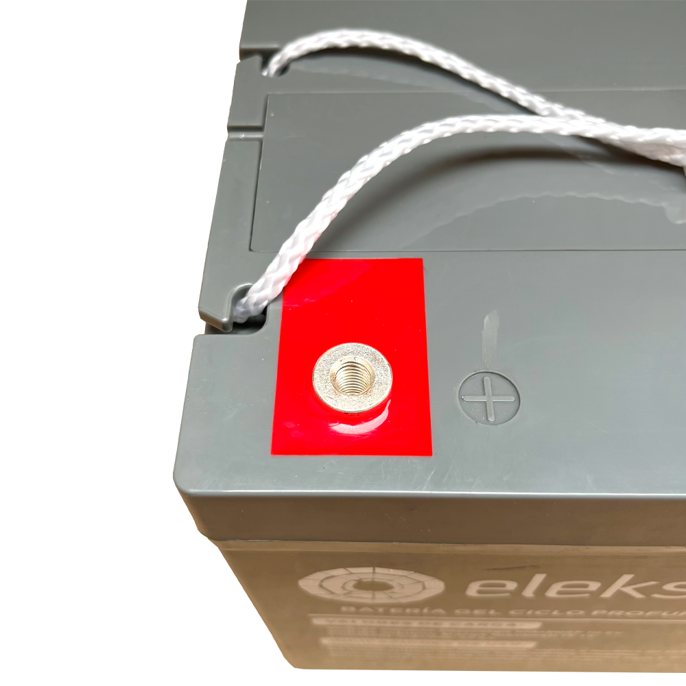 Eleksol Batería de GEL Eleksol 12.8V 100Ah