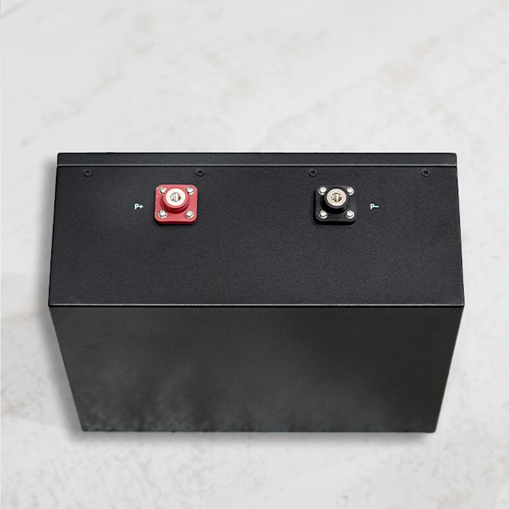 Eleksol Batería de Litio LiFePO4 Bajo Asiento Eleksol 12,8V 200Ah Bluetooth y BMS V2