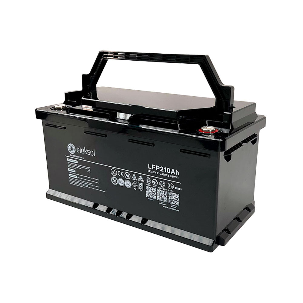 Eleksol Batería Litio Eleksol 210Ah/12,8V Bluetooth y BMS V2