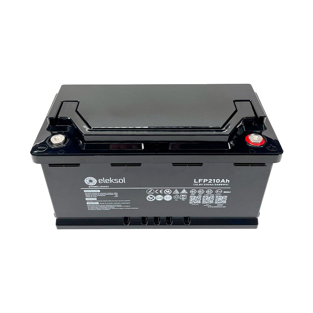 Eleksol Batería Litio Eleksol 210Ah/12,8V Bluetooth y BMS V2