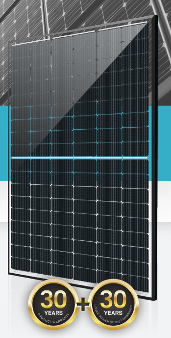 Energizer Solar - Solarmodul - Beam N-DG 410-420W Bifacial Black Frame ENSP54NBT2415BF - Art. 233785