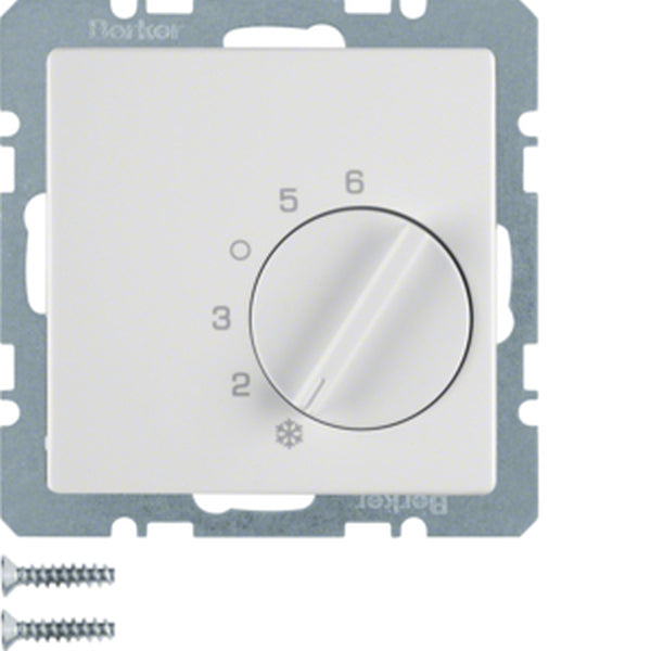 Berker Raumtemperaturregler 20266089 polarweiss samt