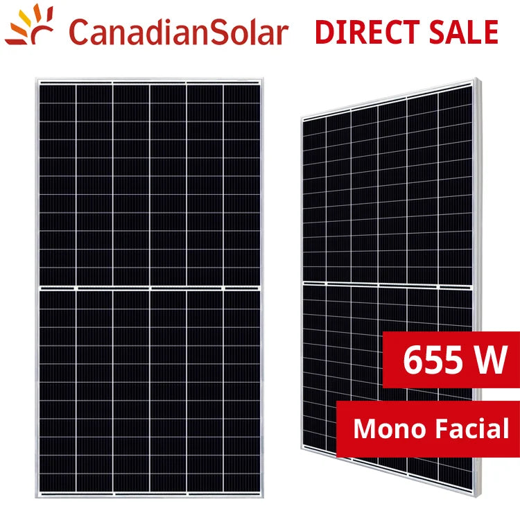 Canadian Solar Inc. - Solarmodul - BiHiKu7 CS7N-640-670MB-AG CS7L-640MB-AG - Art. 167872