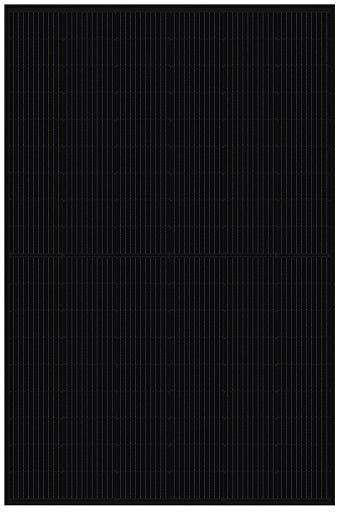 Bisol Solarmodul Duplex BBO 500 Mono Perc Half-Cut 500 Wp Vollschwarz