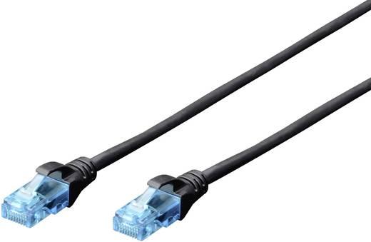 Bliq RJ45 Netzwerkanschlusskabel CAT 5e U/UTP 2 m Schwarz Geflochtene Paare