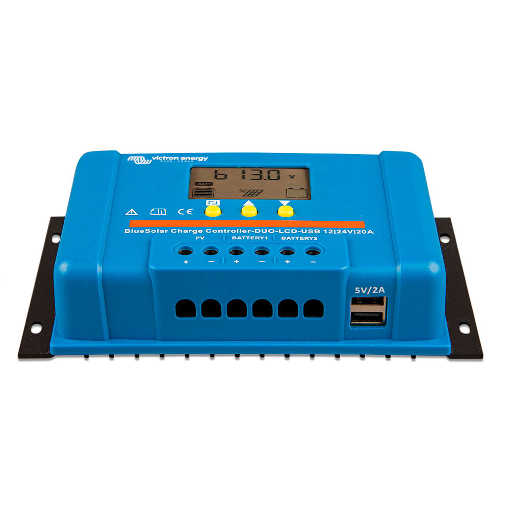 Victron Energy BlueSolar PWM DUO-LCD&USB 12/24V-20A