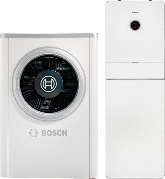 Bosch Luft/Wasser-Wärmepumpe CS7001iAW13ORMS, außen, solaroptim.