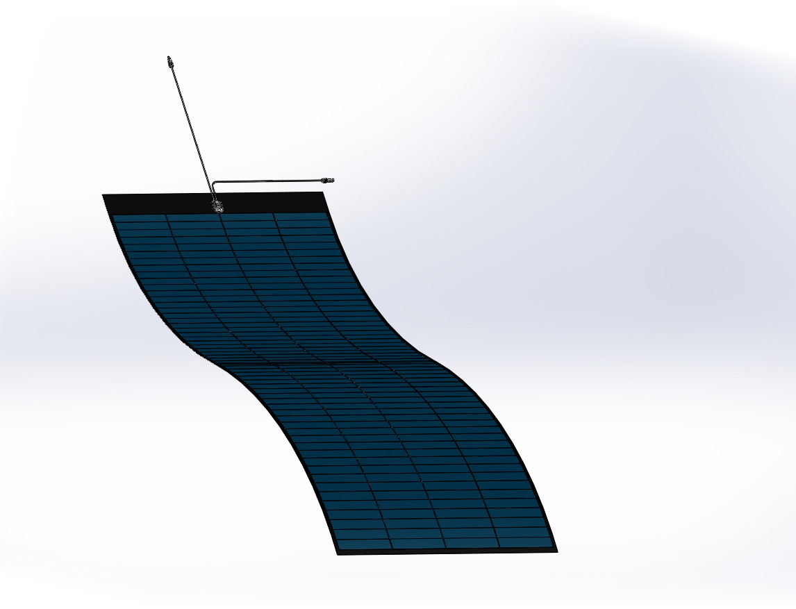 Beijing Shan Hu International Technology Co., Ltd. - Solarmodul - CIGS High Power Density FLEX-03W 460-560 FLEX-03 470W - Art. 203616