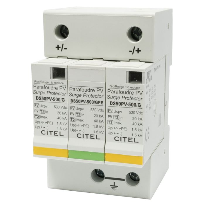 CITEL Überspannungsschutzgerät DC TYP 2 (C) DS50PVS-500/G (C480141)