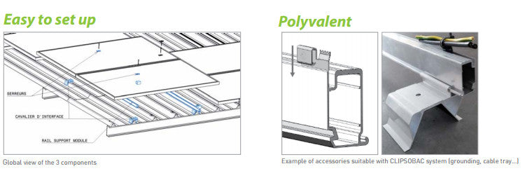Mecosun - Montagesysteme - CLIPS’OBAC System CLIPS’OBAC System - Art. 4308