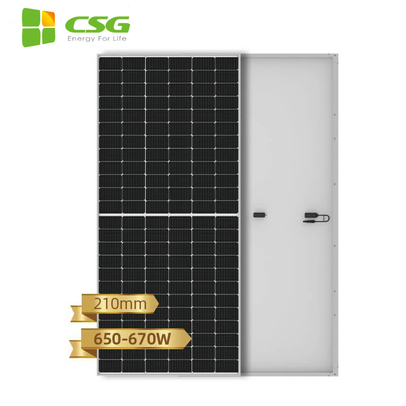 CSG Energy Co., Limited - Solarmodul - CSG-G12/132H650-670 CSG-G12/132H650 - Art. 232963