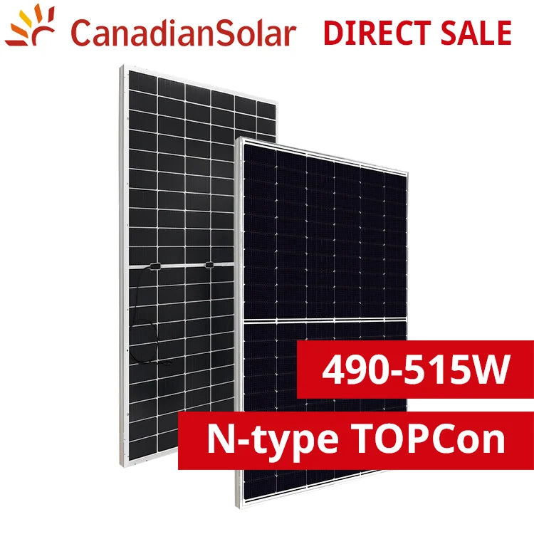 Shenzhen Topsky Electronics Technology Co., Ltd. - Solarmodul - CSI Solar
                                                        TOPBiHiKu6 CS6.1-60TB 490-515W 505 - Art. 231129
