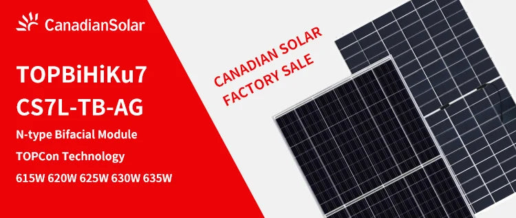 Shenzhen Topsky Electronics Technology Co., Ltd. - Solarmodul - CSI Solar
                                                        TOPBiHiKu7 CS7L-620-650TB-AG CS7L-625TB-AG - Art. 231137