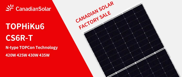 Hardy Schmitz GmbH - Solarmodul - CSI Solar
                                                        TOPHiKu6 CS6R-425-450T 430T - Art. 218857