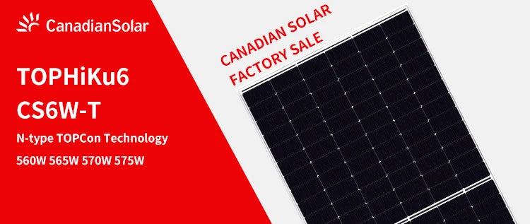 Jinhua King Star Technology Co., Ltd. - Solarmodul - CSI Solar
                                                        TOPHiKu6 CS6W-T 570-600W 575 - Art. 227354