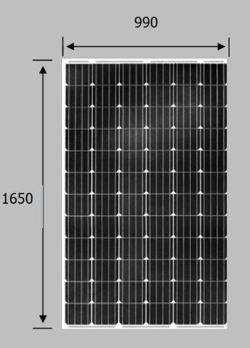 Quanzhou CanYang Solar Technology Co., Ltd. - Solarmodul - CY3602500B01 CY3602500B01 - Art. 179173