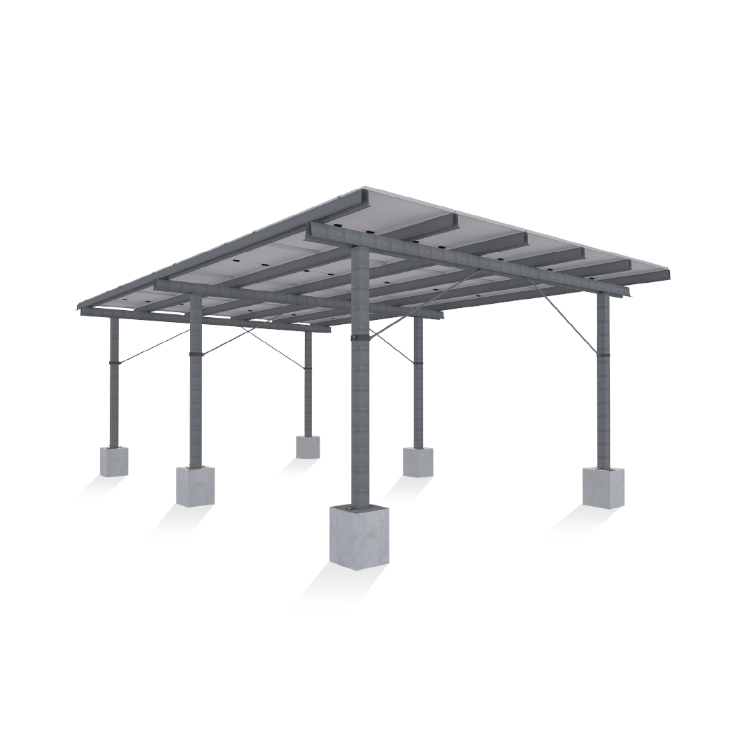 Philadelphia Solar LLC - Montagesysteme - Canopy Mounting Structure Canopy mounting structure - Art. 4727