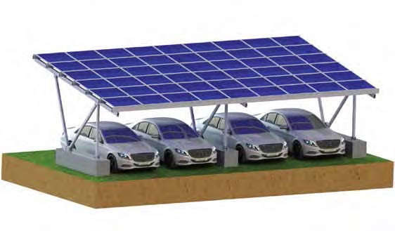 Fujian Dealong Trading Co., Ltd - Montagesysteme - Carport Mounting System Carport Solution - Art. 9571