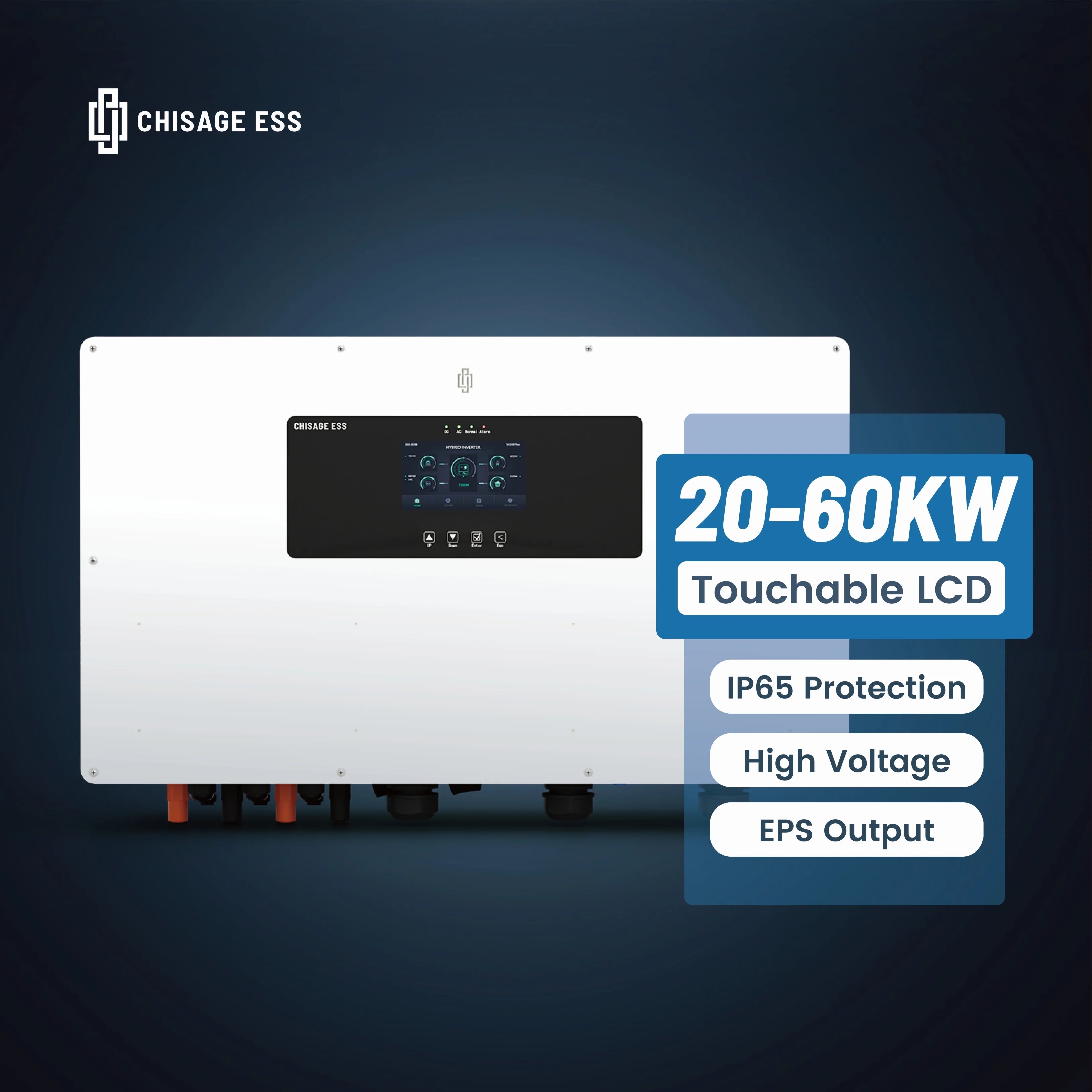 Zhejiang Chisage New Energy Technology Co., Ltd - Wechselrichter - Merc-20~60G1-HE Merc-29,9G1-HE - Art. 57282