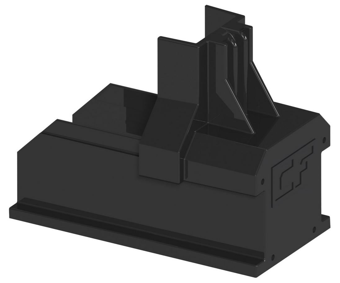 ClickFit Evo Montageschiene Endkappe Schwarz (100-8060-B)