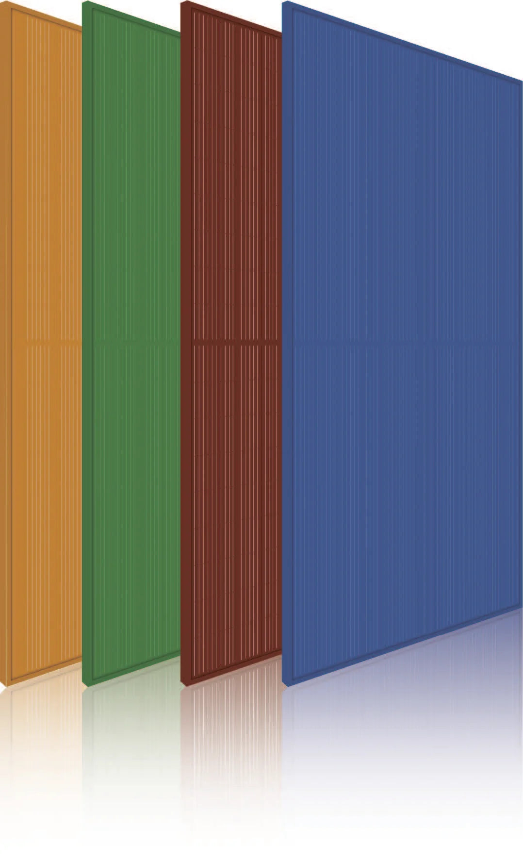 SpolarPV Technology Co., Ltd. - Solarmodul - Colorful BIPV SPV-RYGB SP-310-380RHM6-54L SP380BHM6-54L - Art. 210772