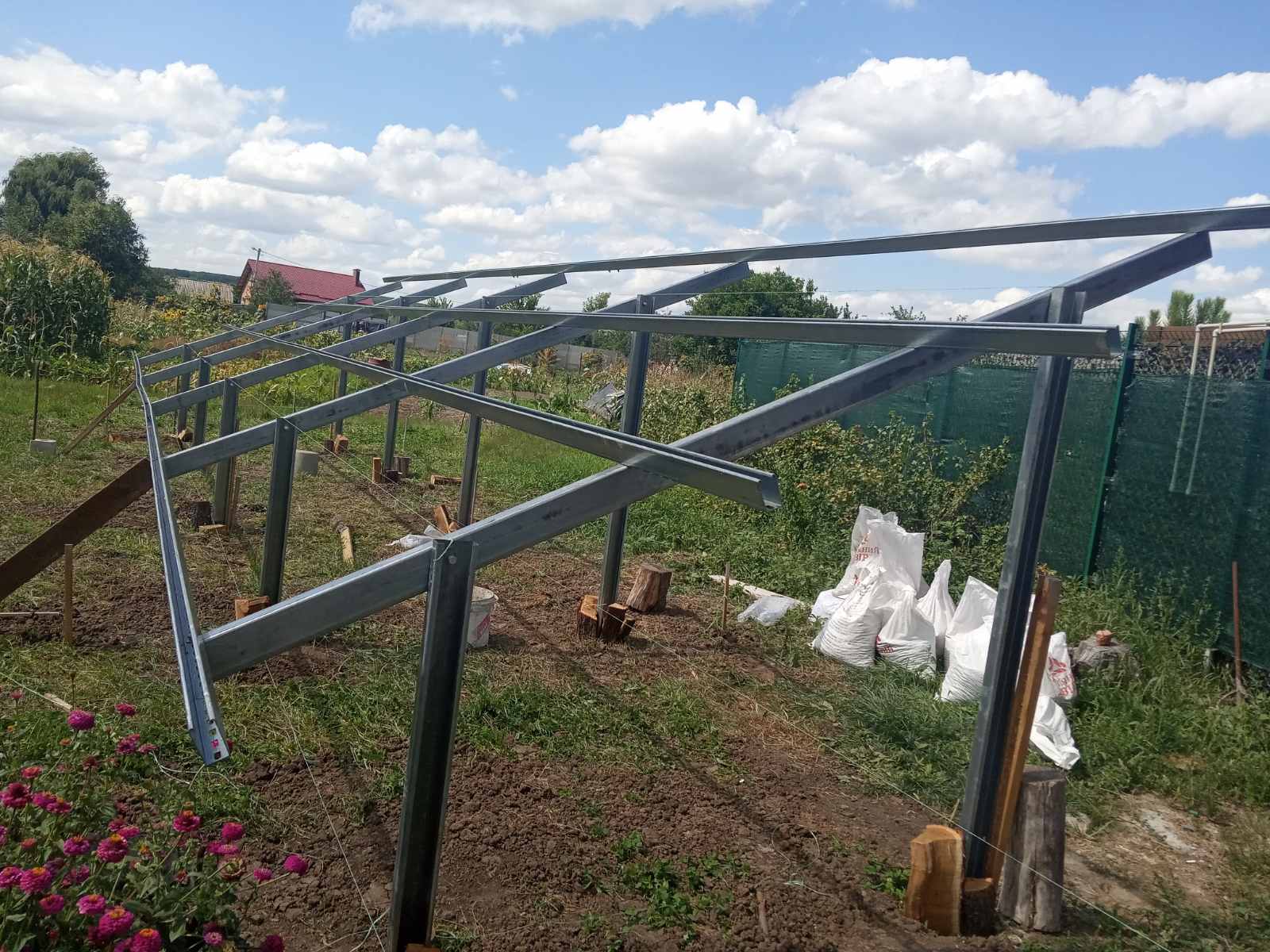 Krepmetal - Montagesysteme - Complete Mounting System for Ground Structure Complete mounting system for ground structure - Art. 8909