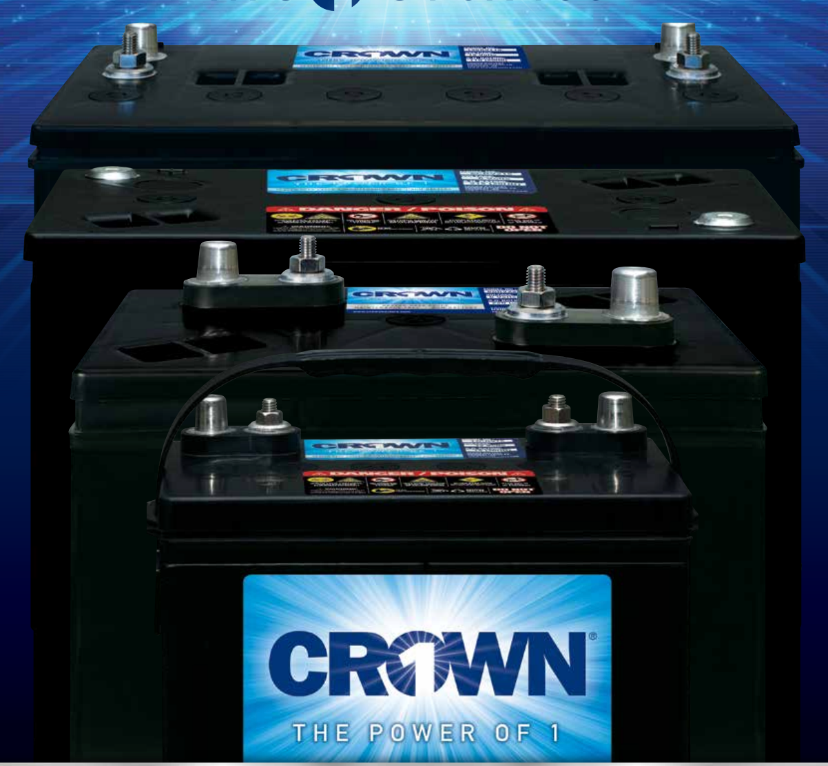 Crown Battery Manufacturing - Speicher - Crown 1 2CRV1200 - Art. 37405