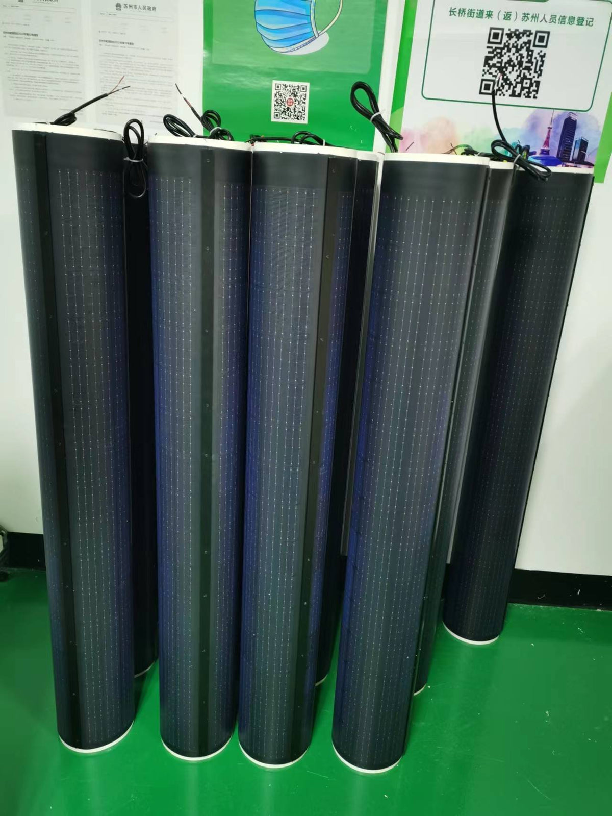 Suzhou GH New Energy Tech Co., Ltd - Solarmodul - Cylindrical-HJT-Solar-Panel GH-Flex-SHJ-120 (17,7V) - Art. 217554