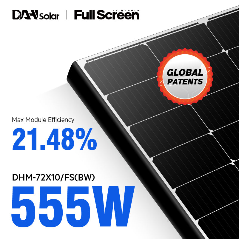 Alintech reality, s.r.o. - Solarmodul - DAH Solar
                                                        DHM-72X10/FS(BW) 540~555W 550 - Art. 211635
