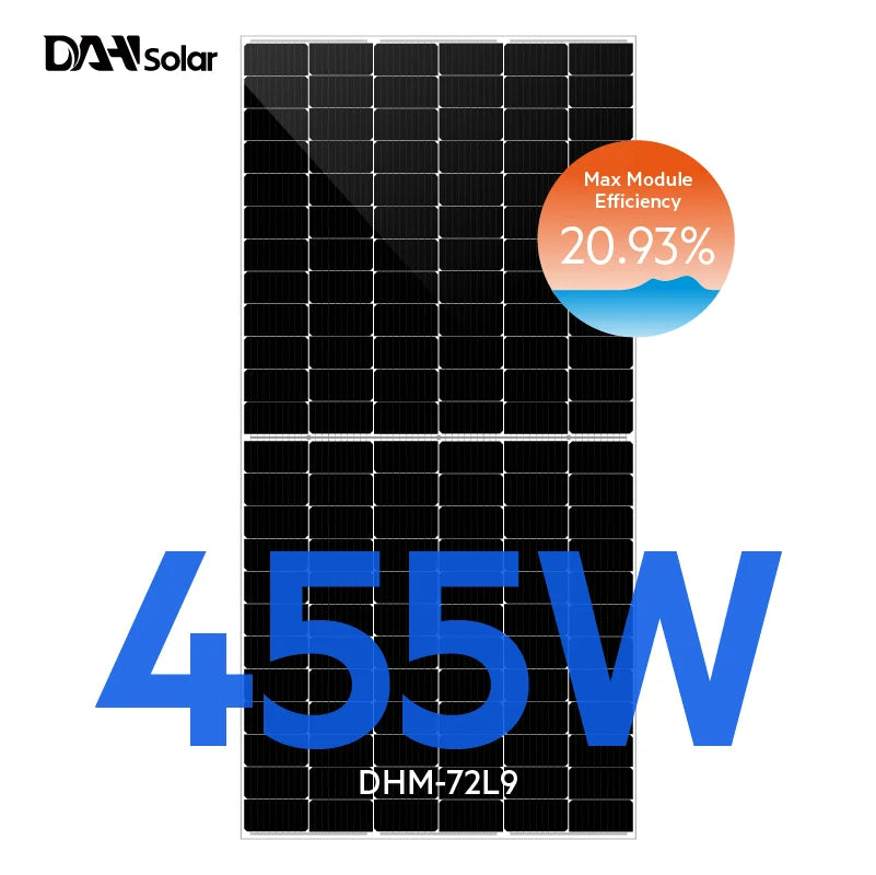 DAH Solar Solarmodul DHM-72L9-455W - Art. 193151