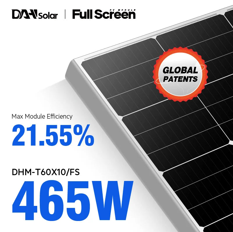 DAH Solar Solarmodul DHM-T60X10/FS 460W - Art. 194847